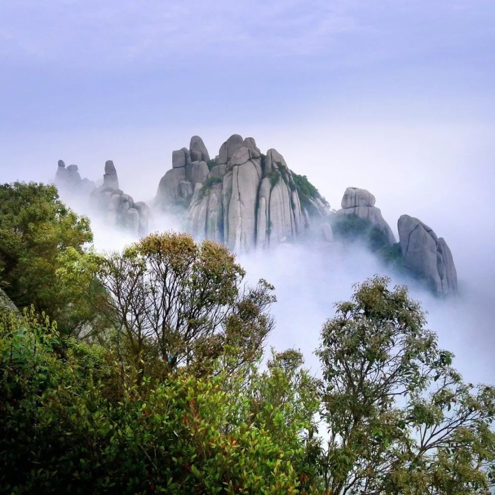 唐頤｜太姥山巔 碧空長(zhǎng)凈