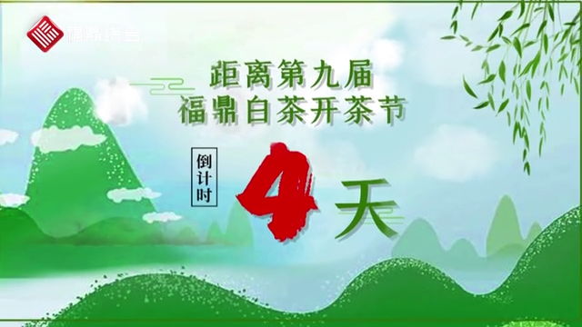 第九屆福鼎白茶開茶節(jié)倒計時