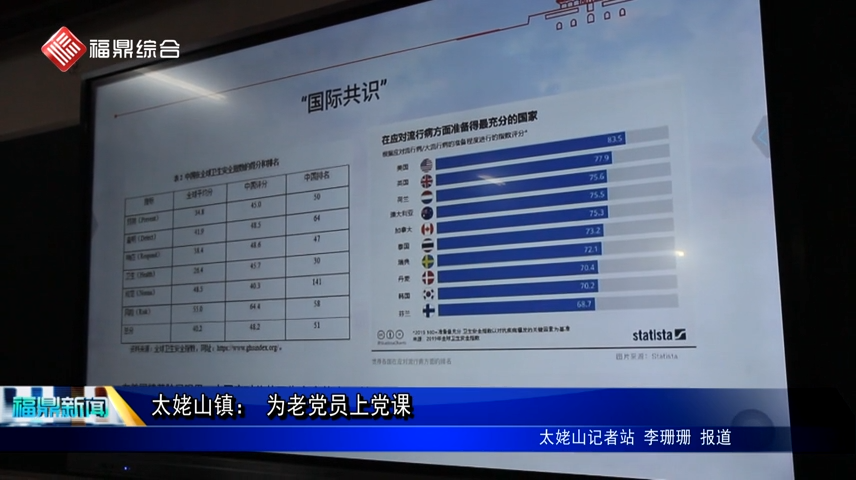 太姥山鎮(zhèn)：為老黨員上黨課