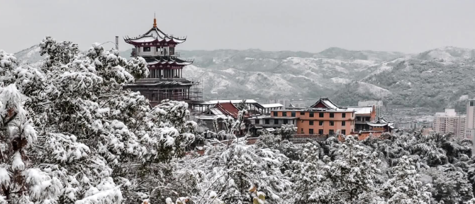 哇，原來福鼎下過這么大的雪……