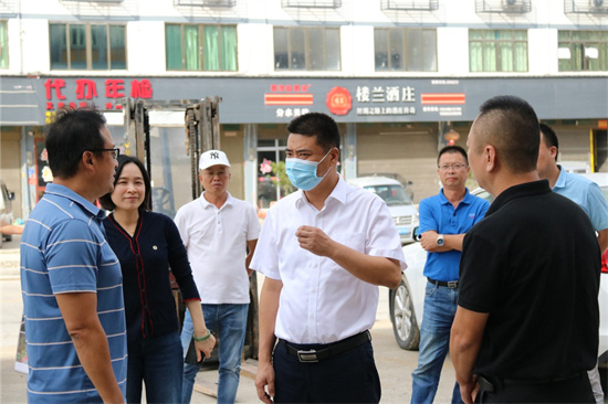 市領導深入貫嶺鎮(zhèn)開展“再學習、再調研、再落實”暨“四下基層”調研活動