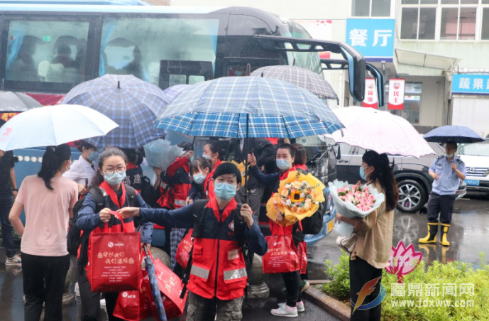 去無畏 歸無恙 福鼎市總醫(yī)院援滬醫(yī)療隊(duì)凱旋