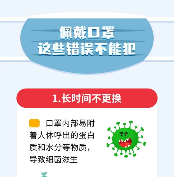 注意注意！佩戴口罩，這些錯誤不能犯！