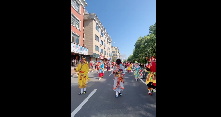 非遺巡游～～快來看熱鬧??！